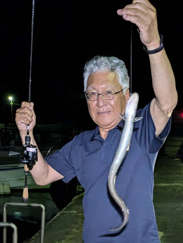 周防大島 アナゴ釣り