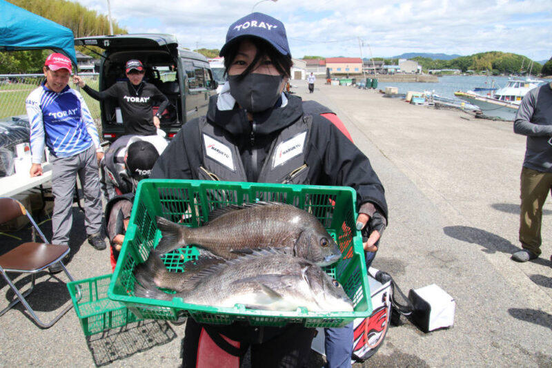 宿毛湾で大型チヌ