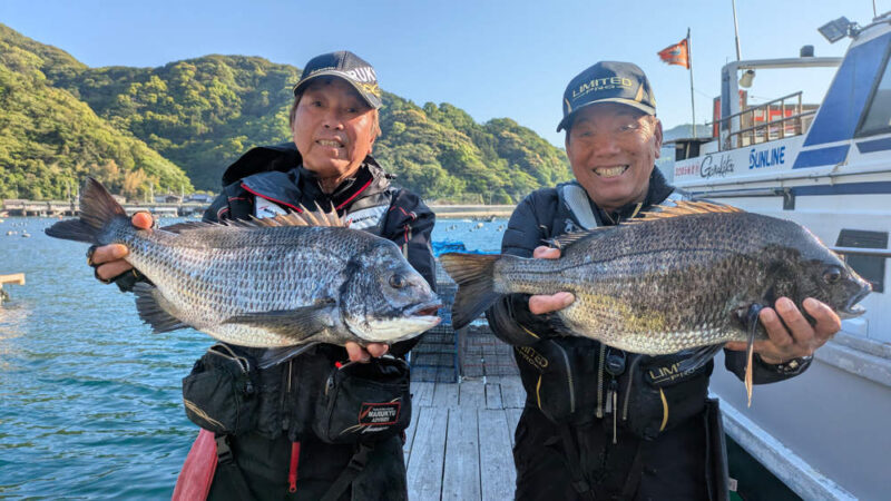 大知兄弟と巨チヌ
