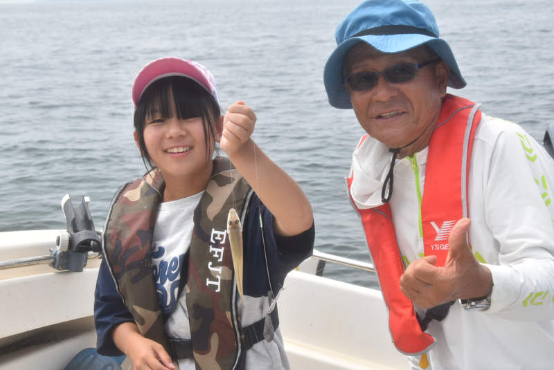 キャプテンと釣果