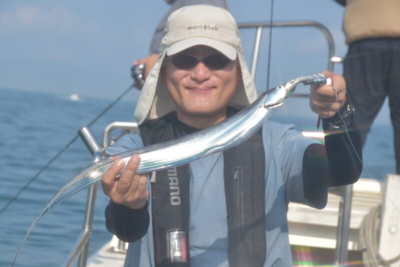 タチウオが釣れた