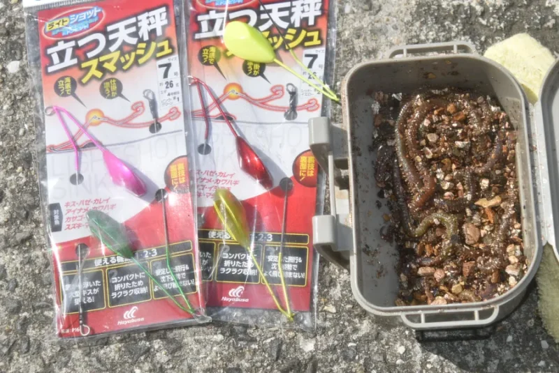 ハゼ仕掛け
