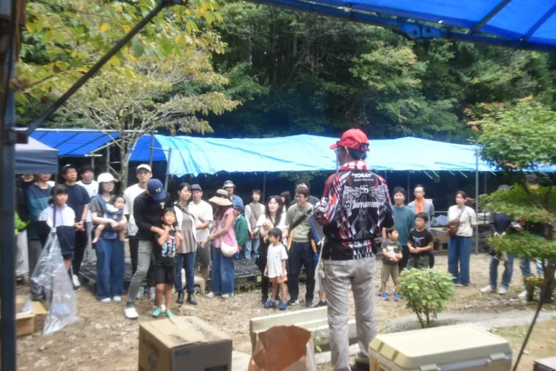 日名倉養魚場釣り大会