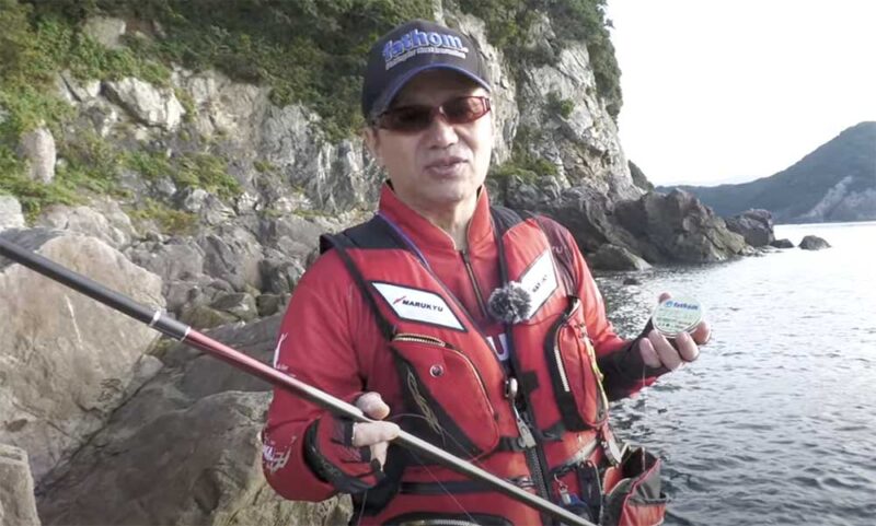 ハリスを持つ塩田