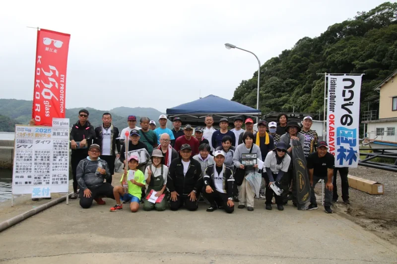 つりぐの岡林 筏チヌ釣り大会in浦ノ内湾