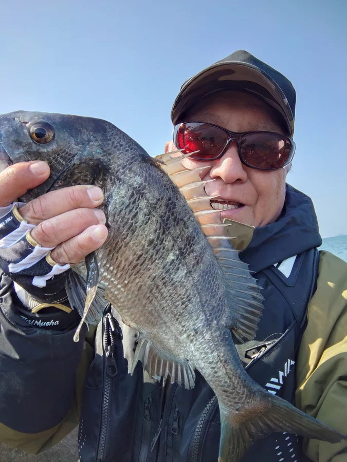 笠岡のチヌ持ち