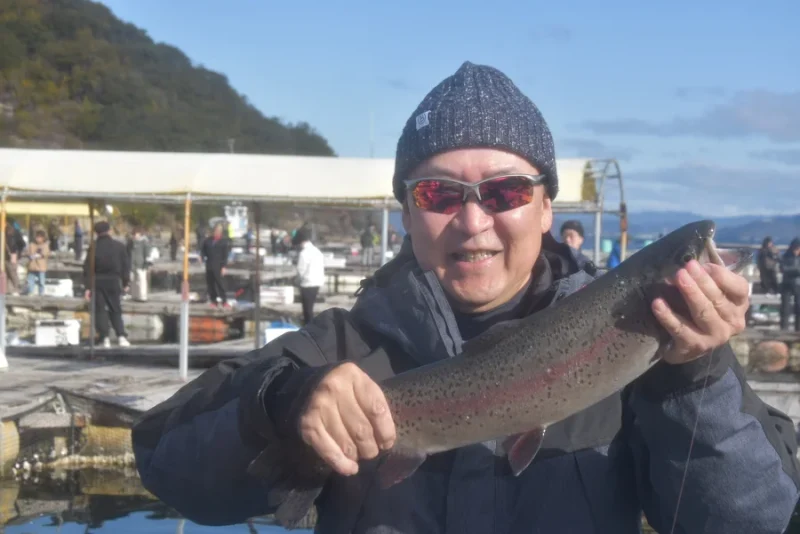 白鷺サーモン 釣り