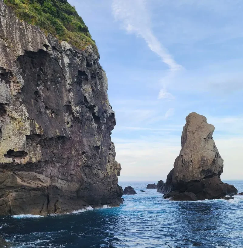 秋目島の磯