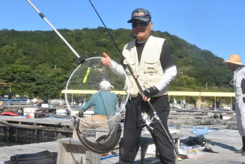 ヤンバルスギを釣る